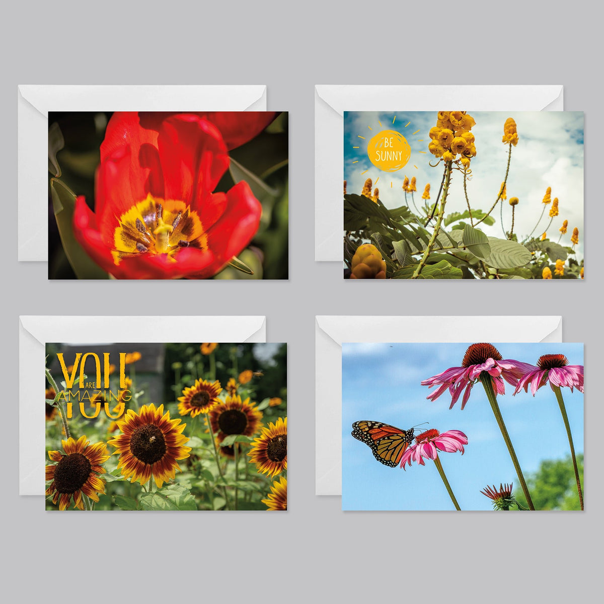 Amazing Flowers Greeting Card Set - The Photography Bar