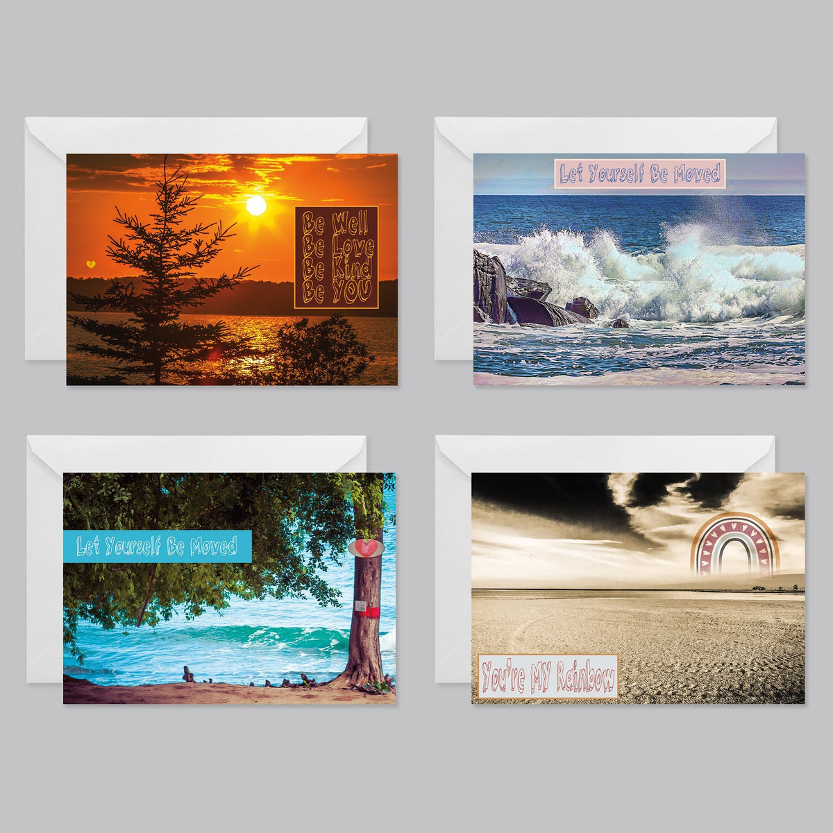 Beach Love Greeting Card Set - The Photography Bar