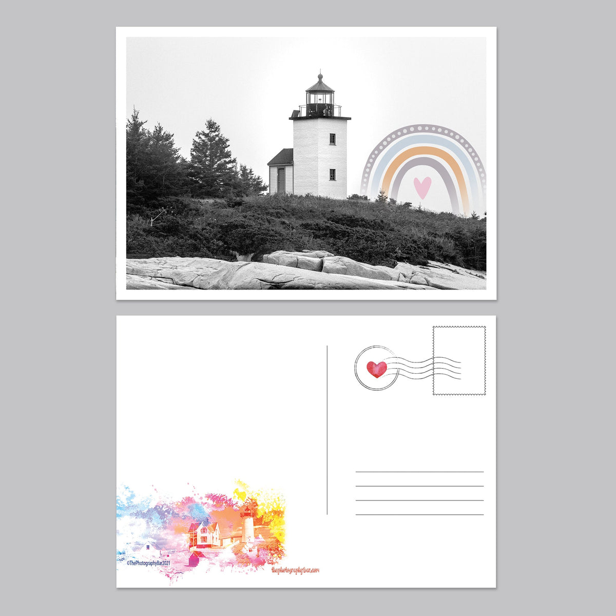 Beaches and Beacons Postcard Set - The Photography Bar