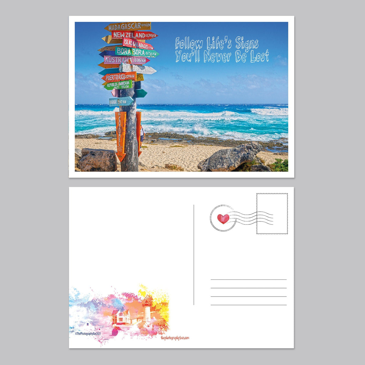 Beaches and Beacons Postcard Set - The Photography Bar