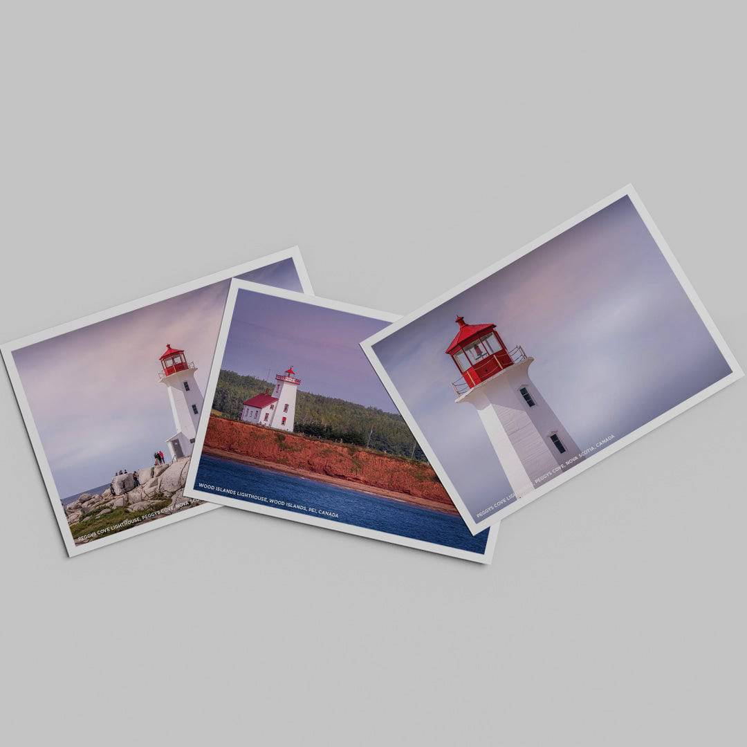 Canadian Lighthouse Print Set - The Photography Bar