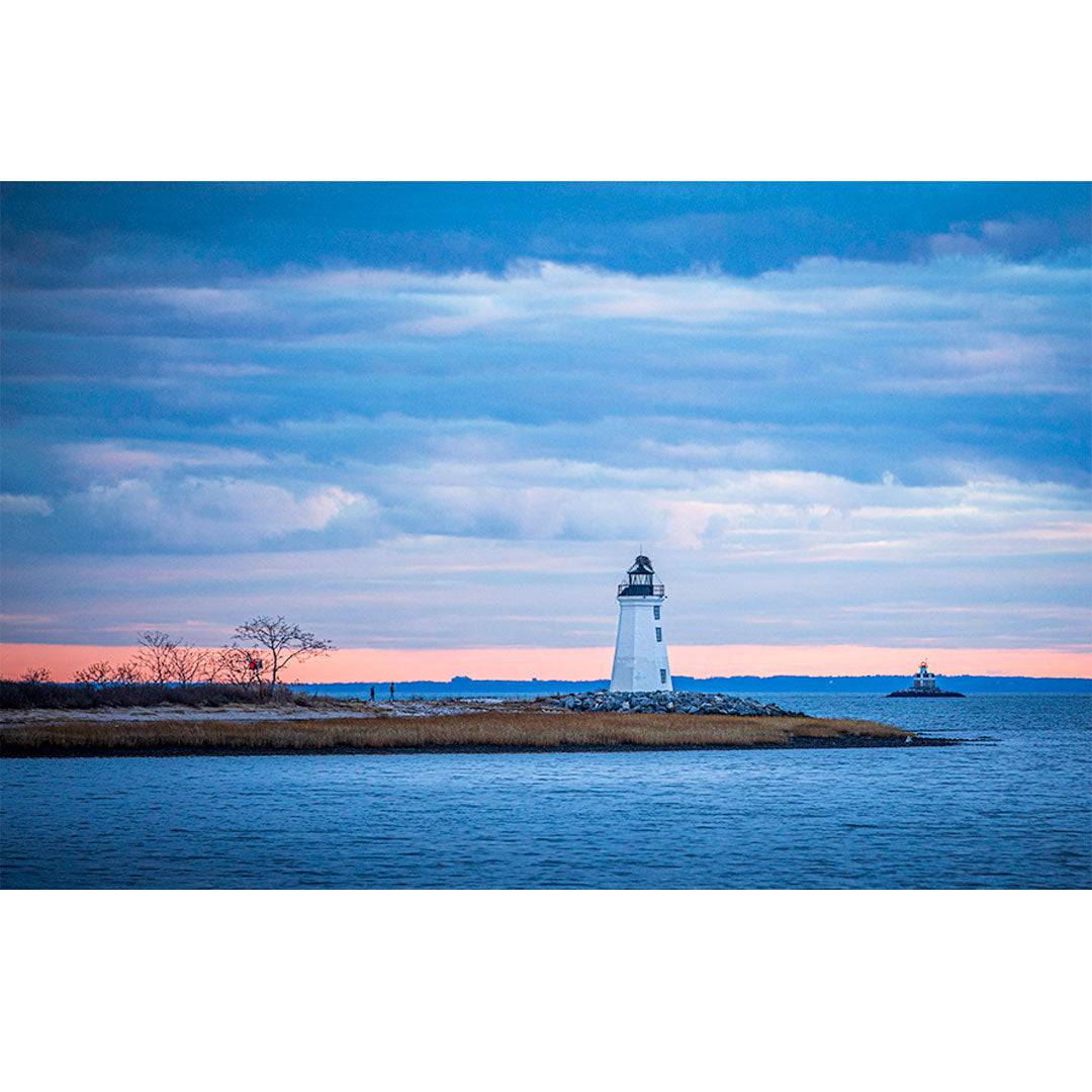 Fayerweather Lighthouse Beautiful Sunset - The Photography Bar