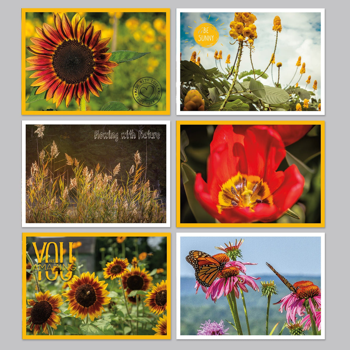 Flower, Love and Friendship Postcard Set - The Photography Bar