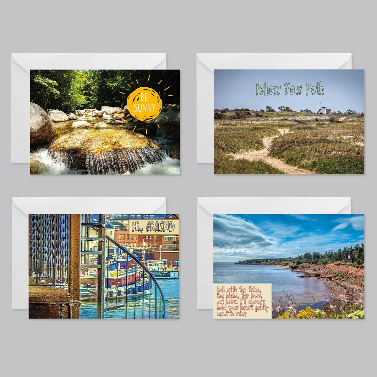 Inspirational Friendship Greeting Card Set - The Photography Bar