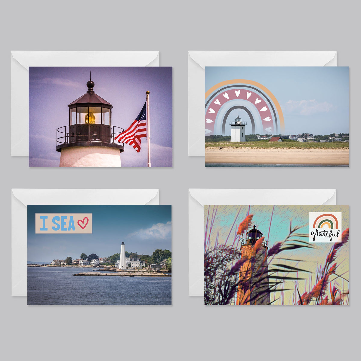 Lighthouse Lane Greeting Card Set - The Photography Bar