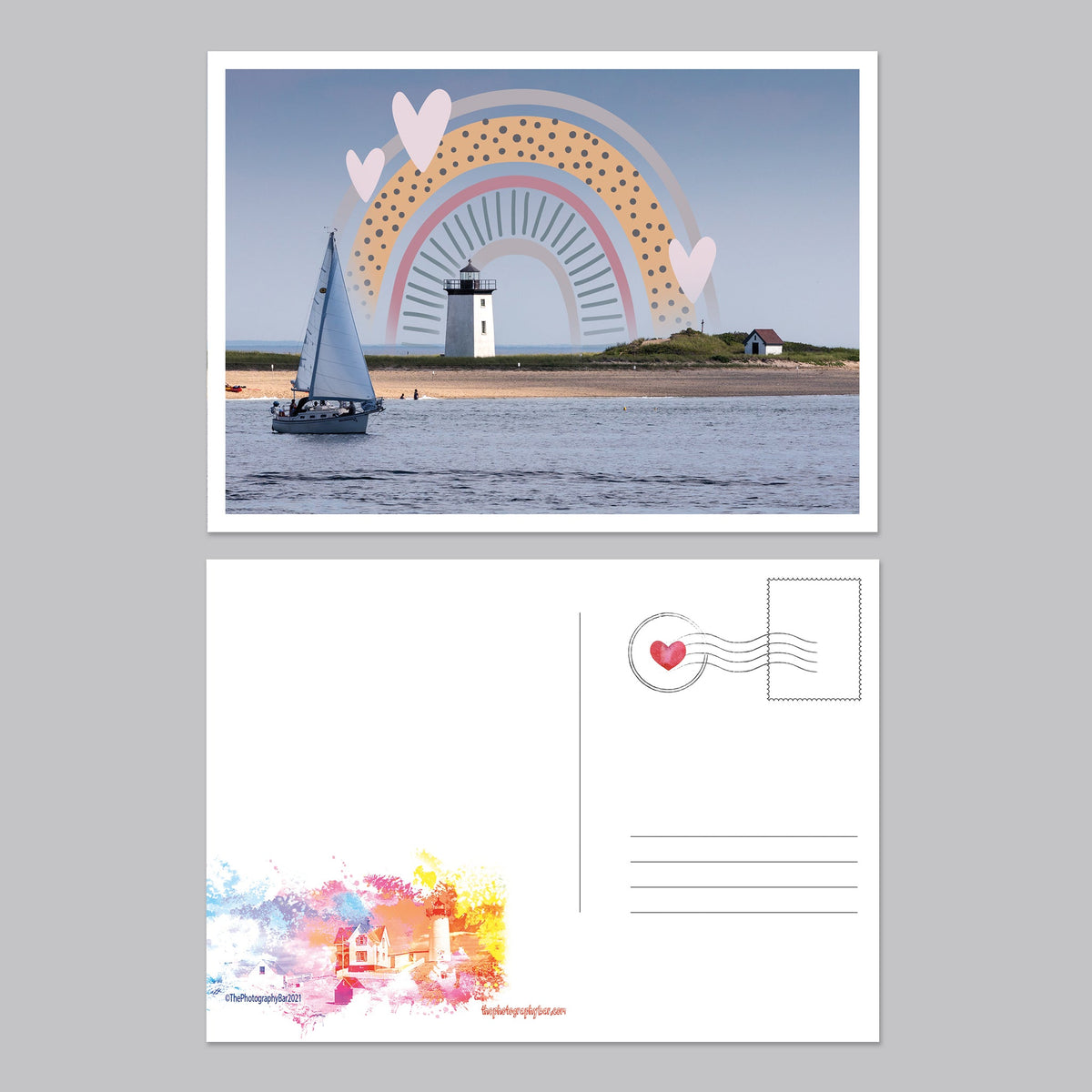 Lighthouse Love Postcard Set - The Photography Bar