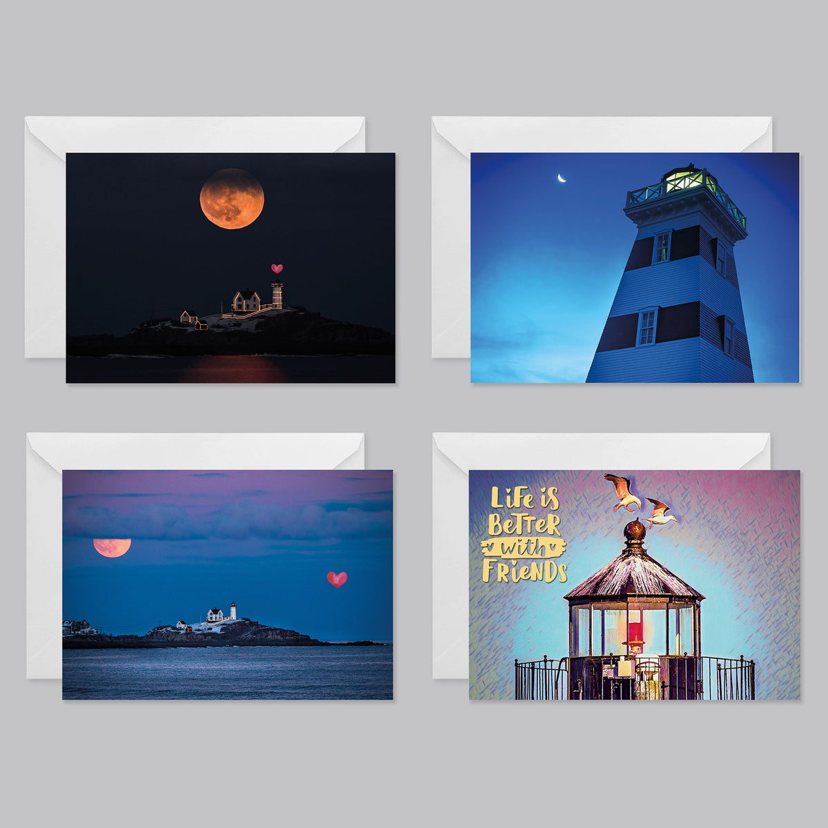 Lighthouse Magic Greeting Card Set - The Photography Bar