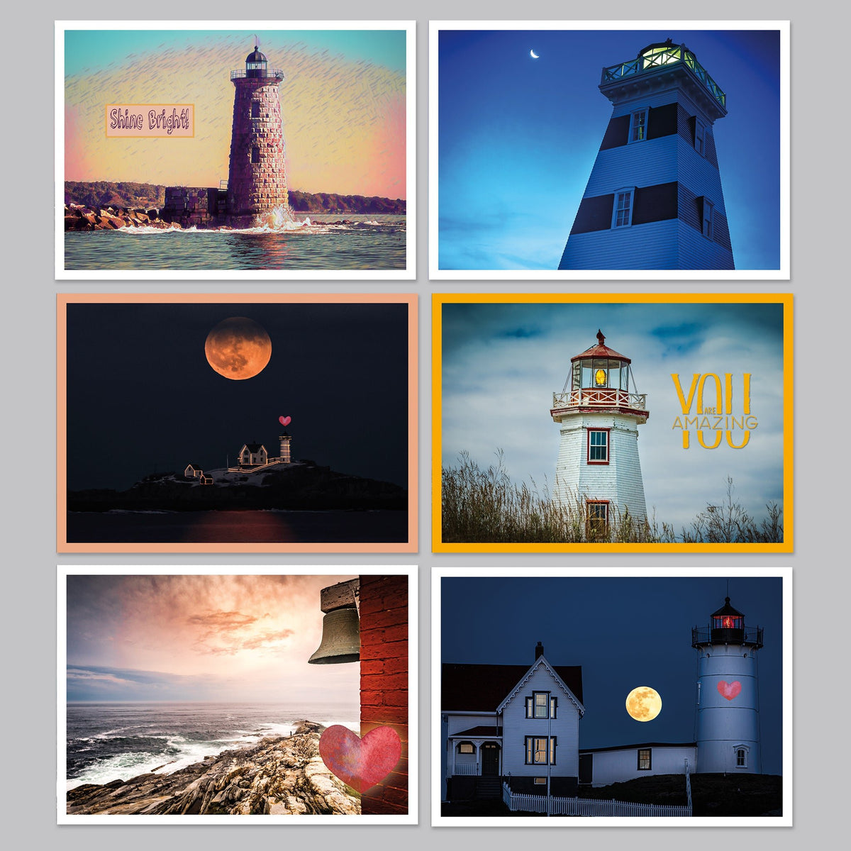 Magical Lighthouse Postcard Set - The Photography Bar