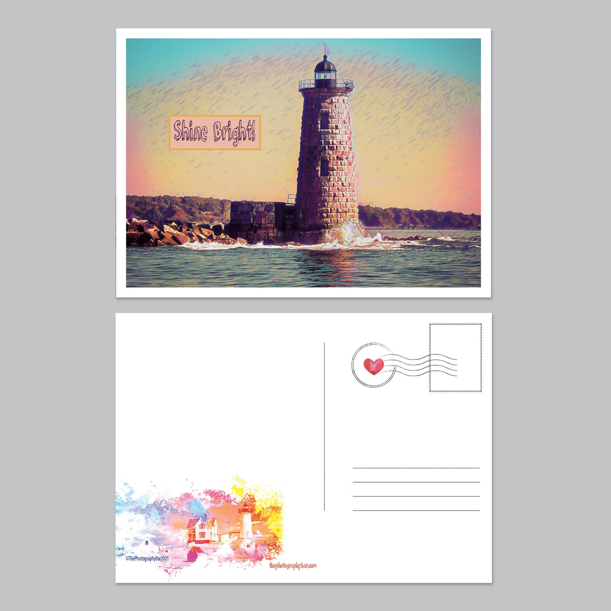 Magical Lighthouse Postcard Set - The Photography Bar