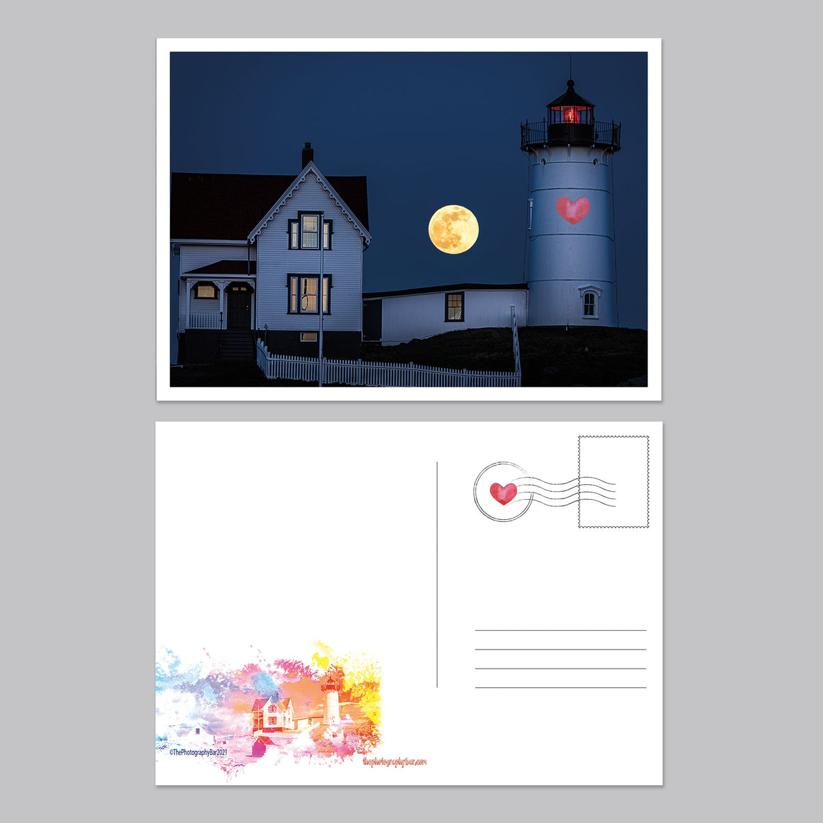 Magical Lighthouse Postcard Set - The Photography Bar