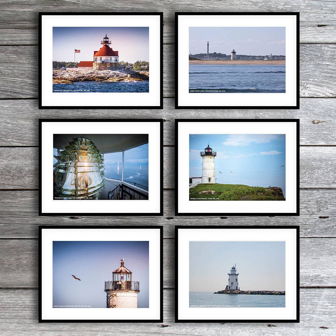 New England Lighthouse Print Set - Volume 2 - The Photography Bar