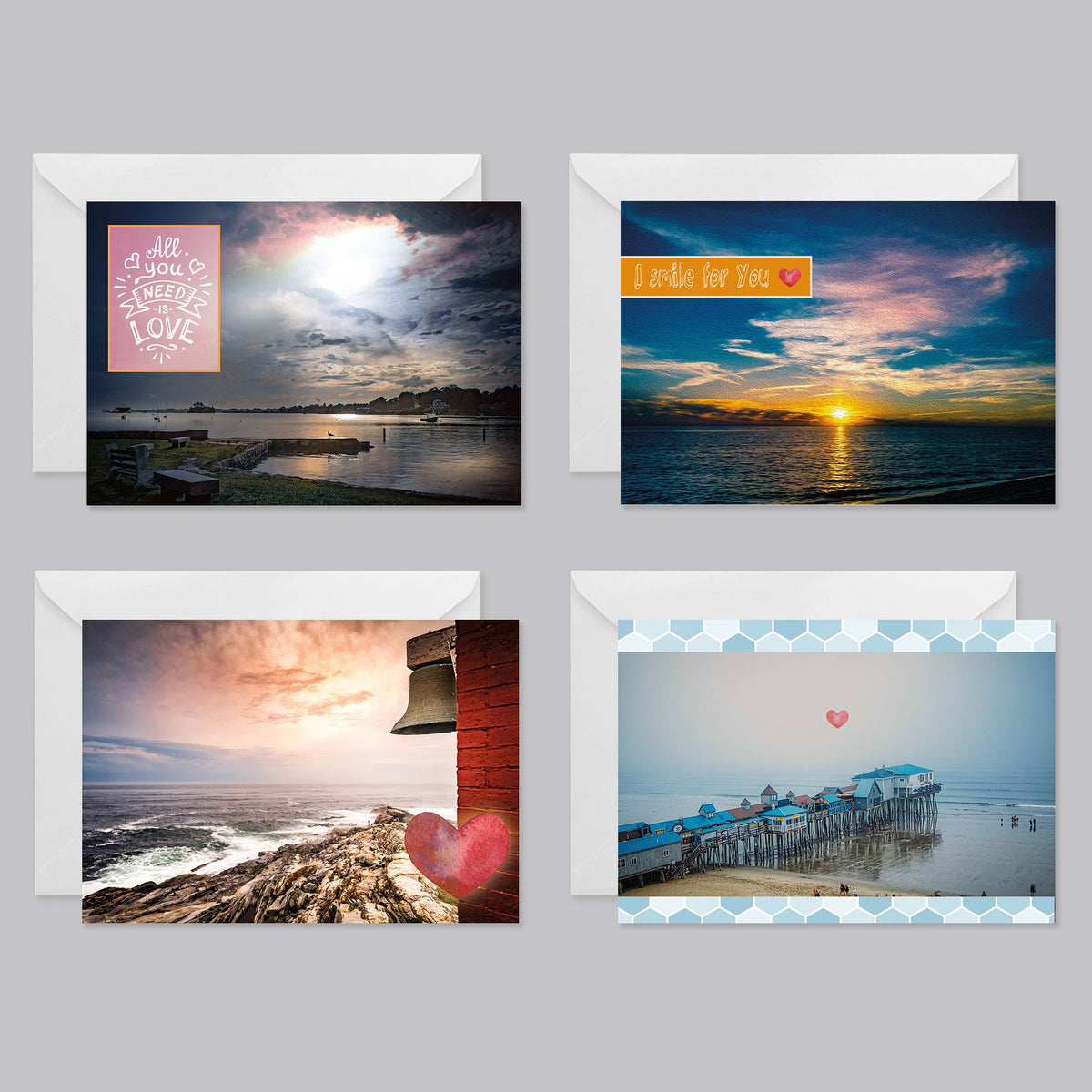 Ocean Bliss Greeting Card Set - The Photography Bar