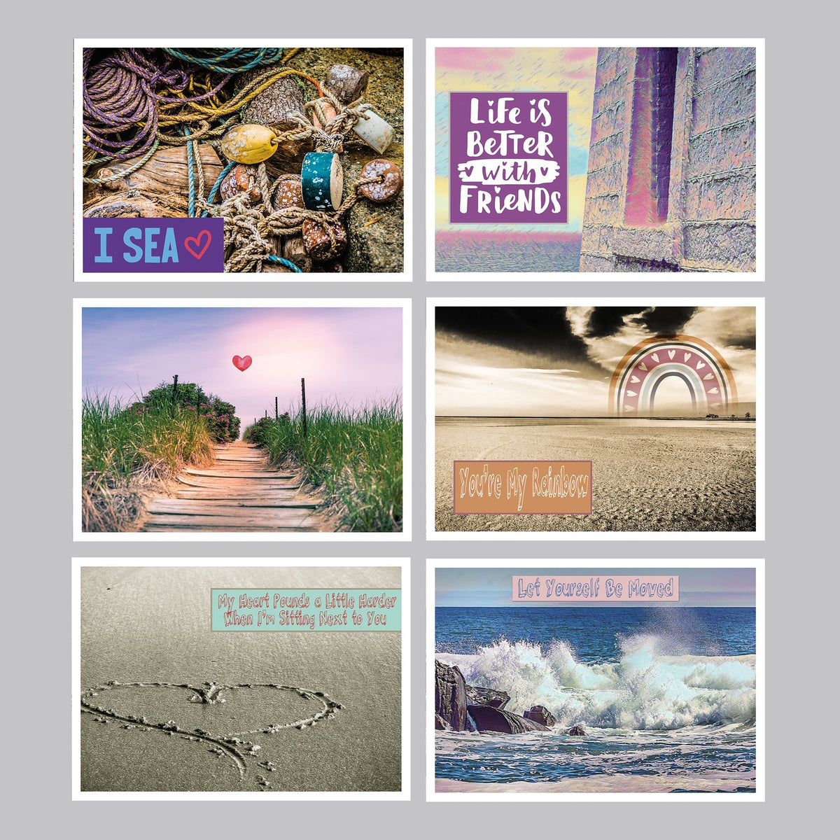 Ocean Vibes Postcard Set - The Photography Bar