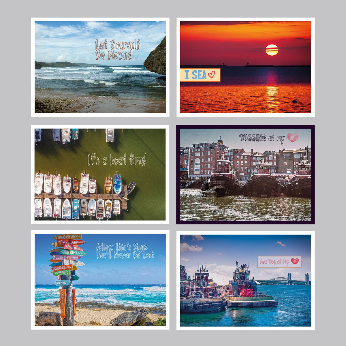 Seas the Day Postcard Set - The Photography Bar