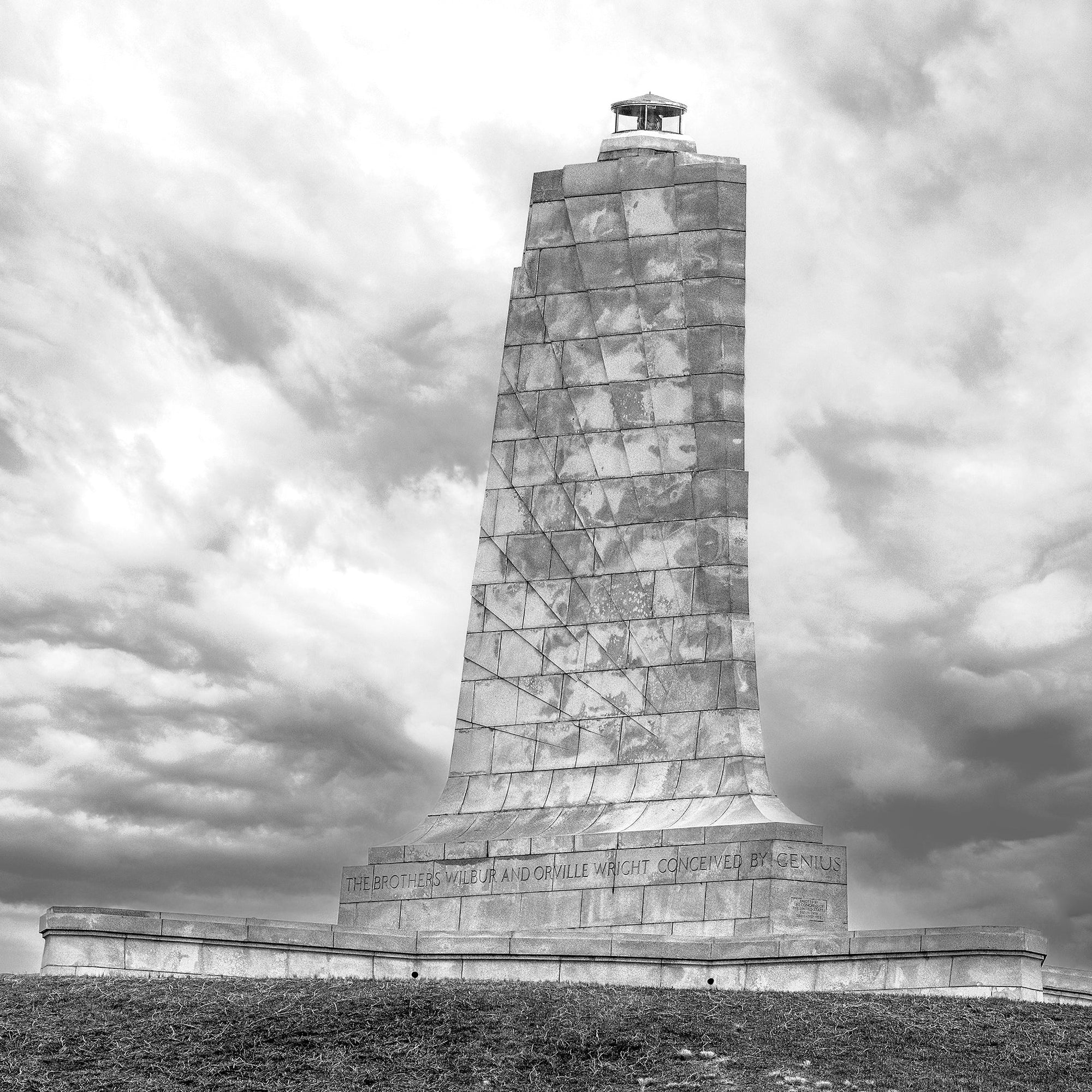 The Wright Brothers Museum Giclée Prints - Monument - The Photography Bar