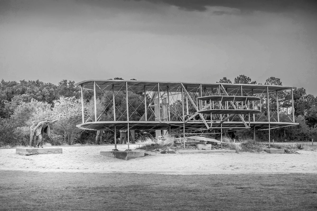 Wright Brothers Museum Giclée Prints - Plane - The Photography Bar